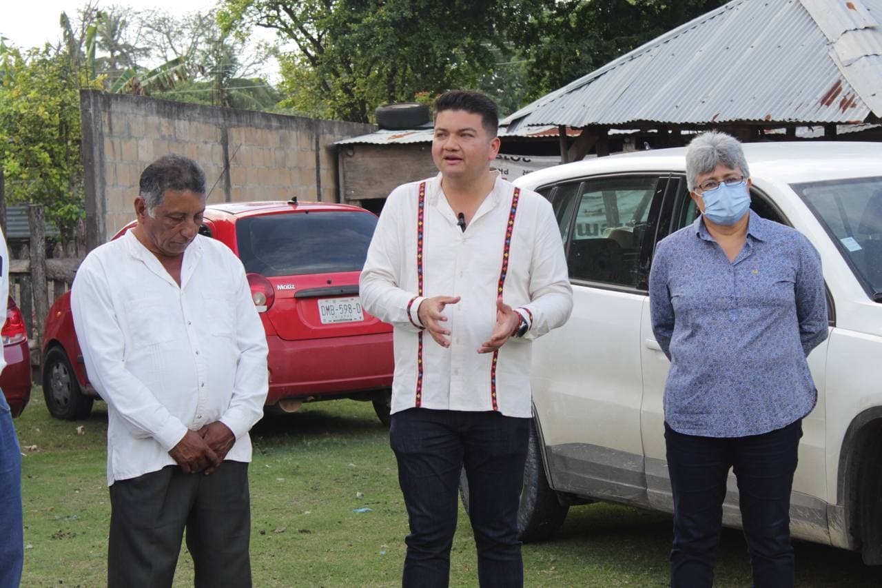 Visita el senador Ovidio Peralta Suárez los municipios de Jalpa de Méndez, Tenosique y Balancán