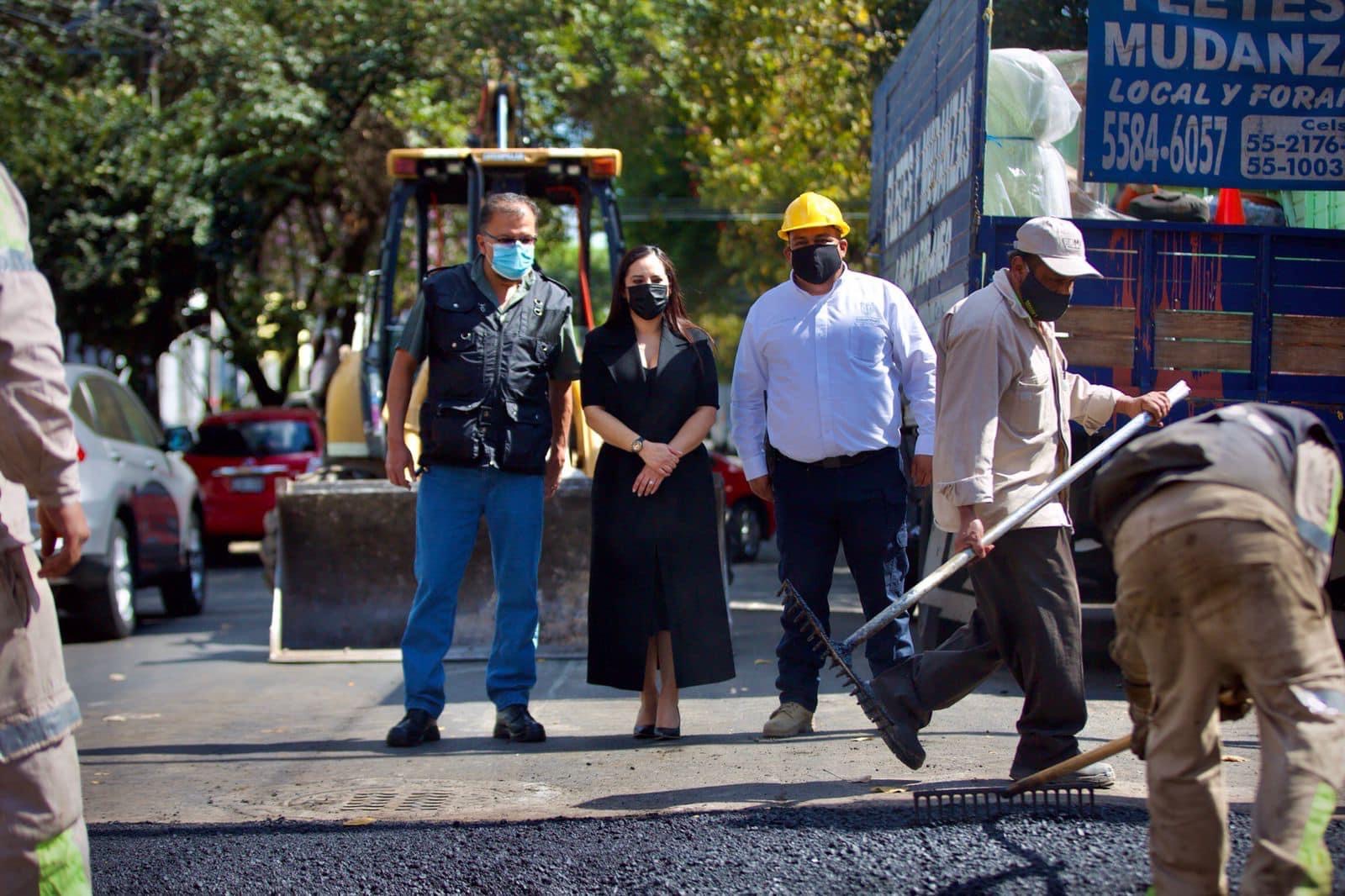 Sandra Cuevas echa andar campaña ‘Sin baches en la Cuauhtémoc’