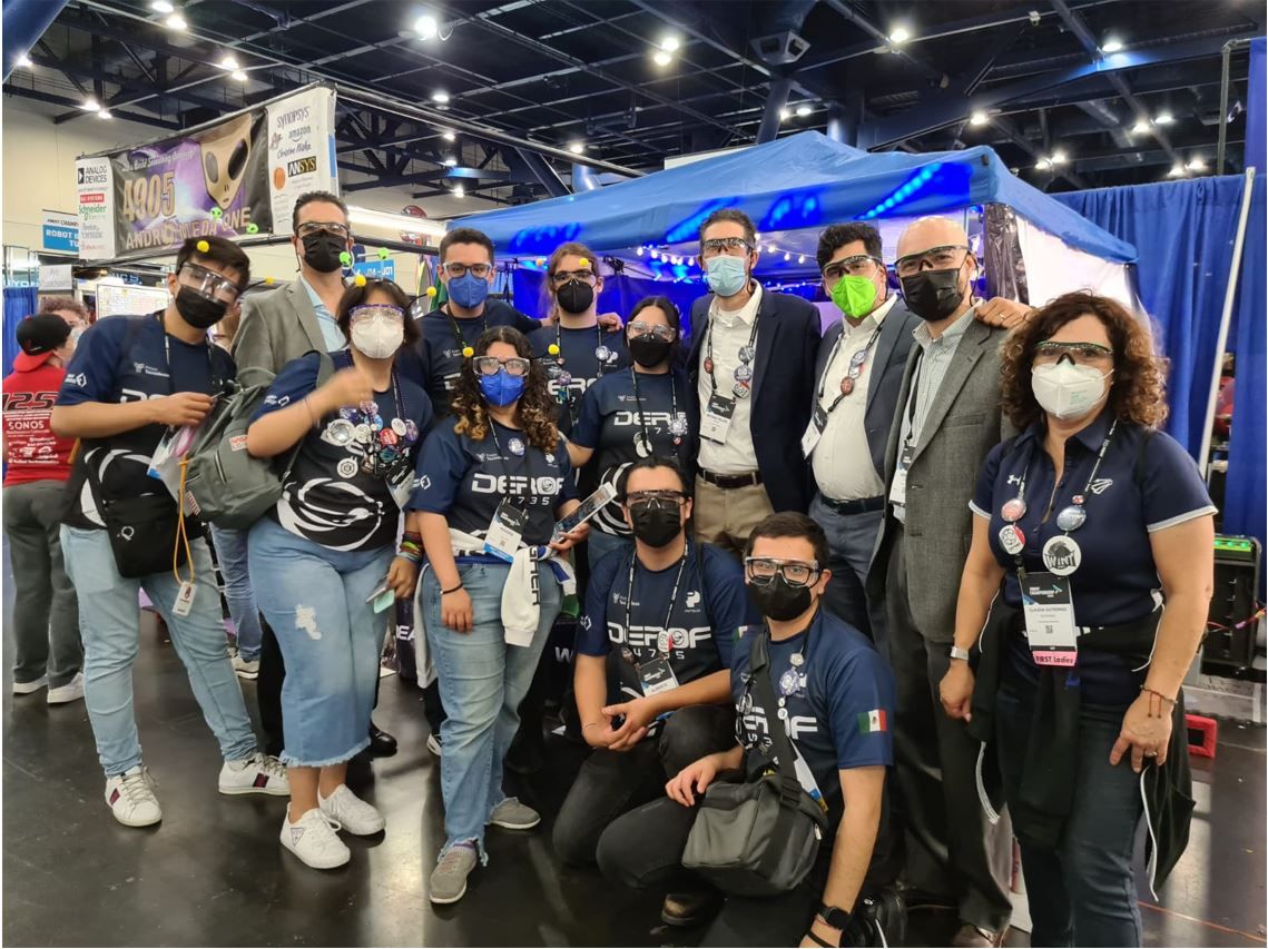 Equipos de Prepa Tecmilenio premiados en mundial de FIRST 2022