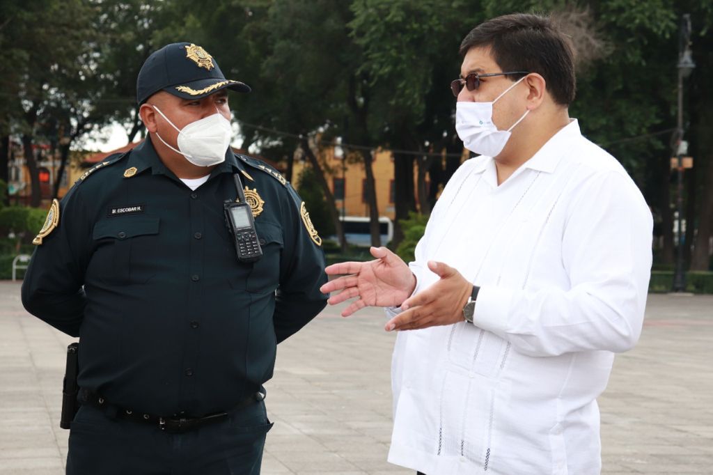 José Carlos Acosta celebra reducción en percepción de inseguridad en Xochimilco