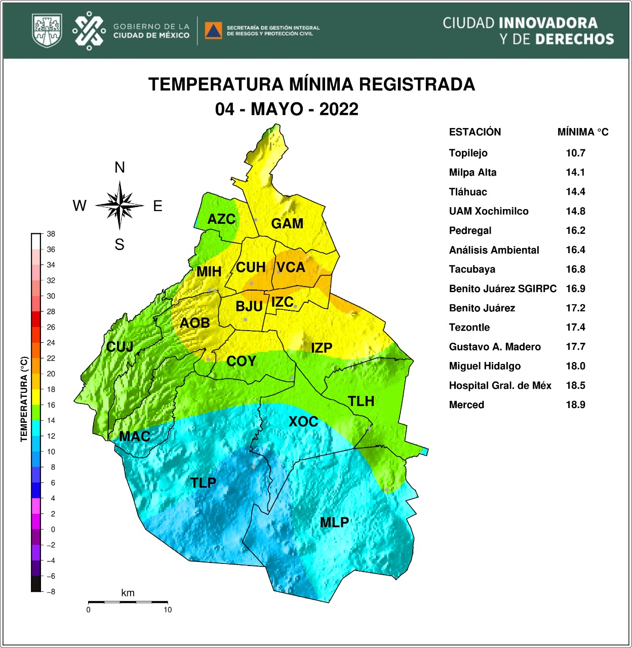 Temperatura llegará a los 30º en la Ciudad