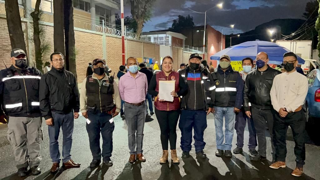 Alcaldía Tláhuac habilita sendero seguro para estudiantes de la Secundaria Técnica 116