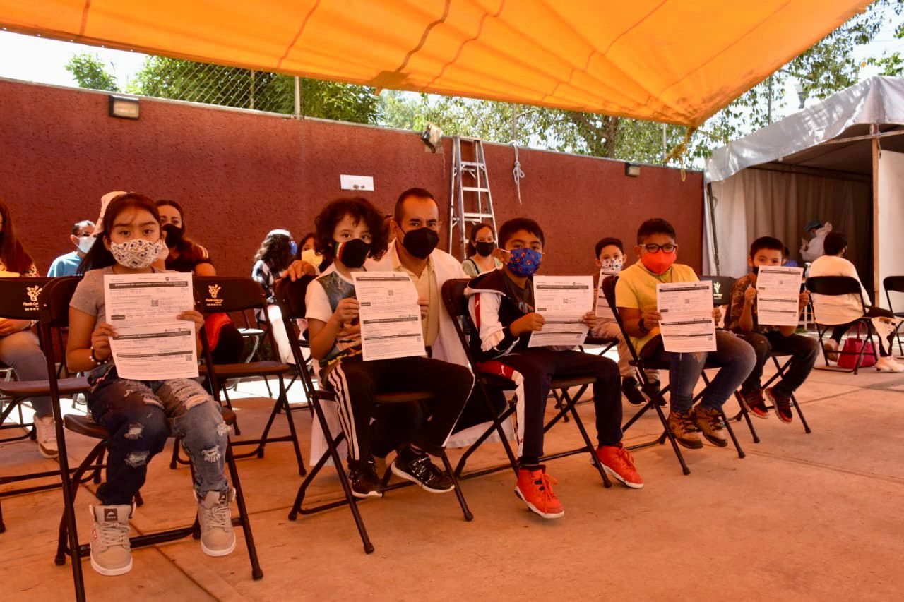 Tláhuac arranca jornada de vacunación contra Covid-19 para niños de 8 años