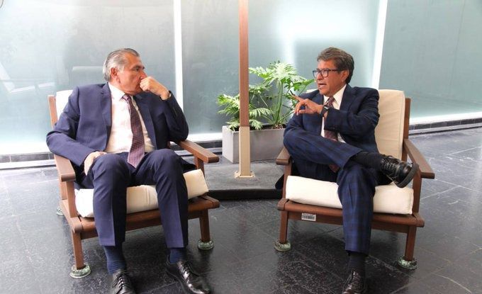 Ricardo Monreal se reúne con Adán Augusto López