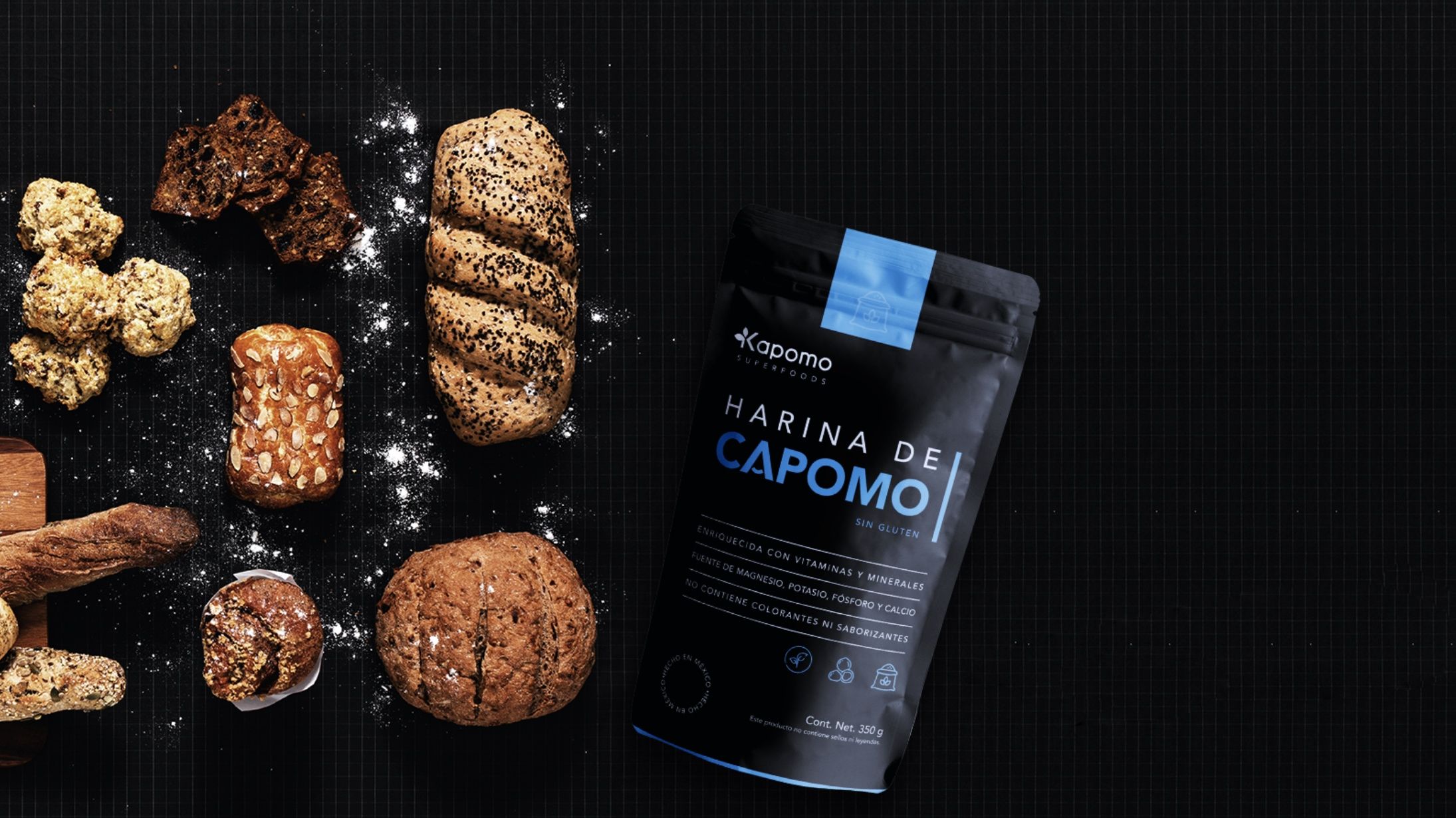 Kapomo, un súper alimento, hecho por manos mexicanas,