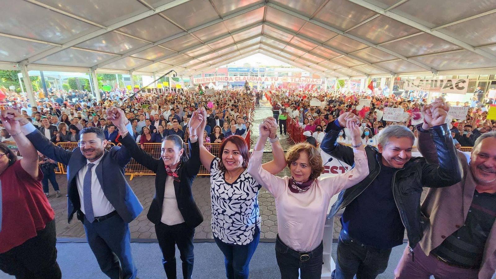 Claudia Sheinbaum rinde su 4to Informe en Tláhuac