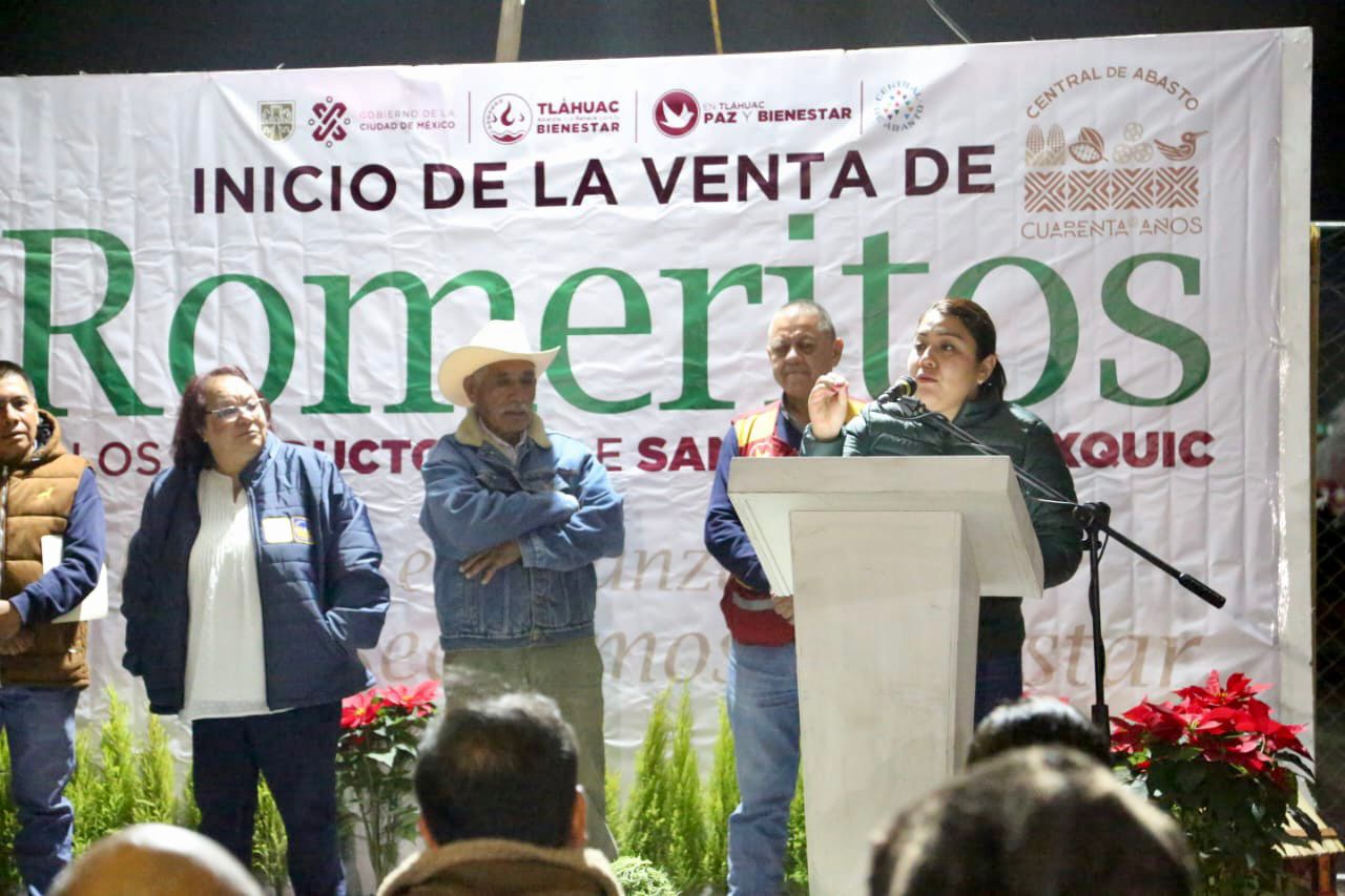 Tláhuac y Central de Abasto hacen alianza para apoyar a productores de romeritos