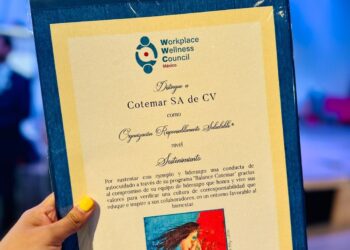 Cotemar recibe distintivo como Organización Responsablemente Saludable
