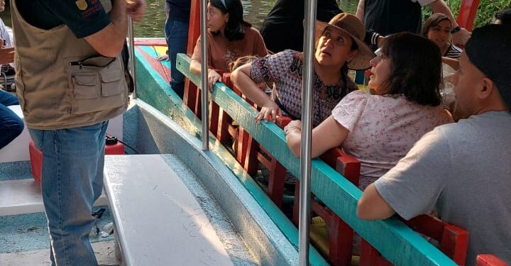 Despliegan dispositivo especial en embarcaderos de Xochimilco