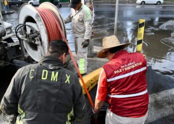 Tras fuerte lluvia en Tláhuac, Alcaldesa activa ‘Operativo Tláloc’