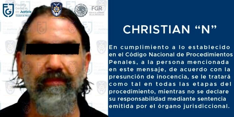 Christian Von Roehrich fue capturado en Reynosa, Tamaulipas