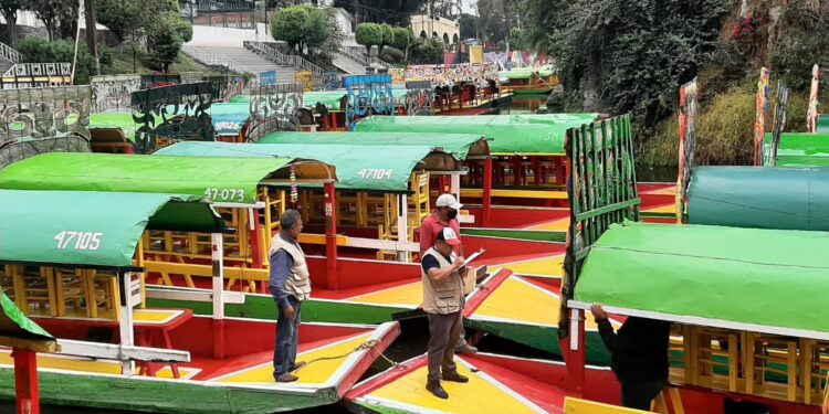 Xochimilco cuenta con más de mil 200 trajineras registradas