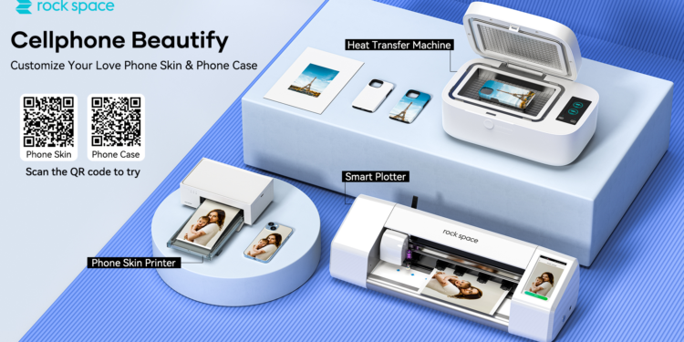 Rock Space lanza nuevos productos innovadores para la «personalización embellecedora del móvil»