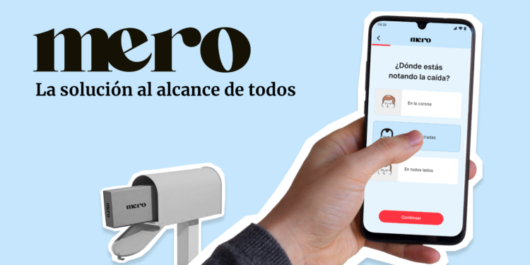 Mero democratiza la solución para la caída del cabello