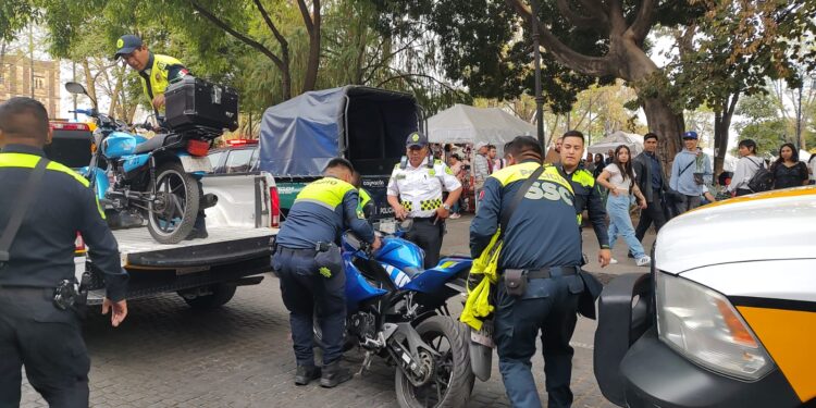 Se efectúa primer operativo vial de 2024 en Centro de Coyoacán