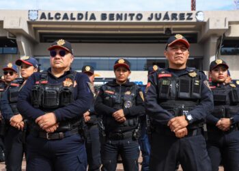 Alcaldía Benito Juárez agradece a elementos de "Blindar BJ"