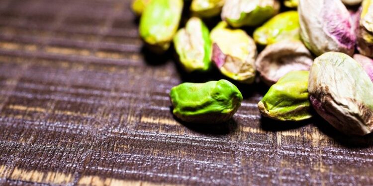 Los Pistaches de California forman parte importante del consumo de frutos secos en la dieta diaria