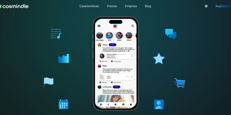 Cosmindie™ anuncia fecha de lanzamiento, transformando el juego de la industria musical