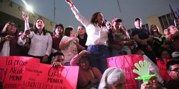 Vamos ganando en todas las encuestas: Caty Monreal