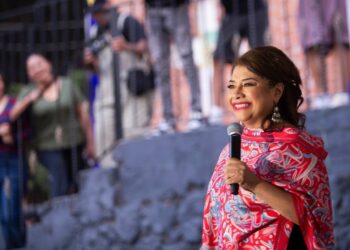 Clara Brugada convoca a divulgar la corrupción que representa el cártel inmobiliario