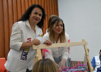 Margarita Saldaña llama a cuidar el voto el próximo 2 de junio