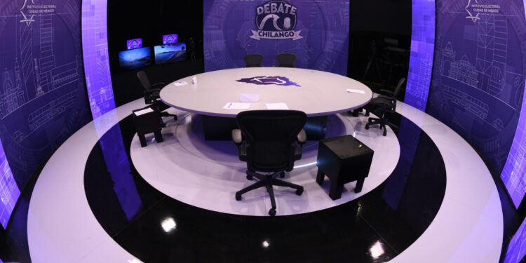 Todo Listo para el Tercer Debate a la Jefatura de Gobierno