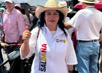 Pide Margarita Saldaña salir a votar para que continúe el cambio en Azcapotzalco