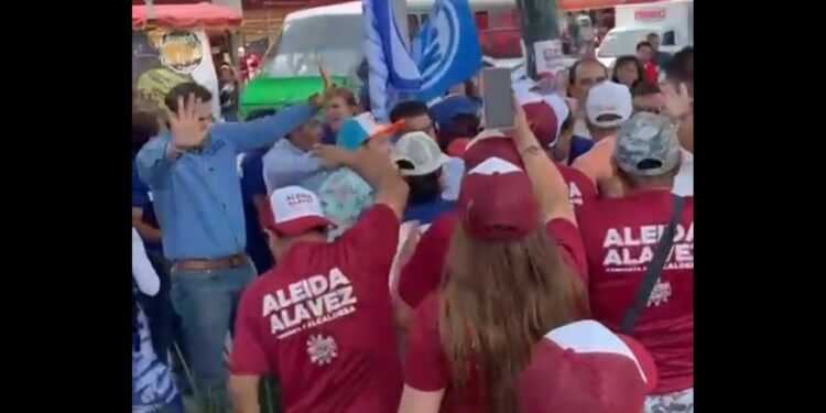 Anibal Cañez ordena golpear a brigadistas de Morena