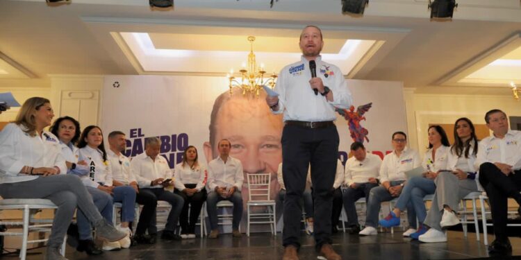 Taboada y los 16 candidatos a las alcaldías denuncian "violencia" del Gobierno CDMX