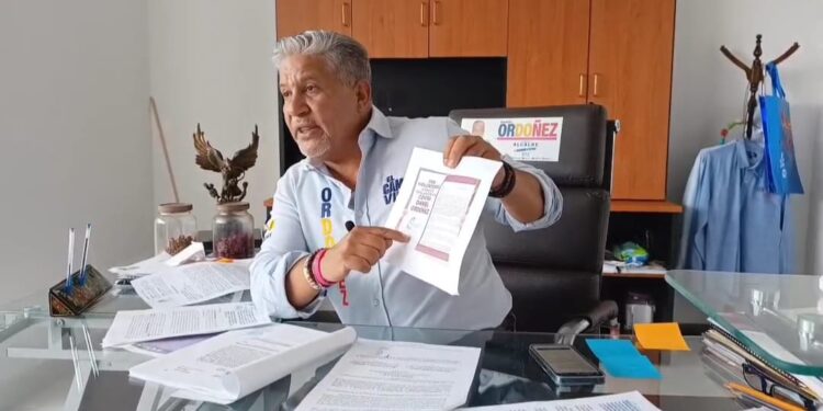 Daniel Ordoñez exhibe las "mentiras" de Lourdes Paz