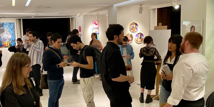 Nardo Cocktail Club y Galería 69 del Hotel Umbral Curio Collection By Hilton albergan Diverxo para impulsar artistas emergentes mexicanos LGBTQIA+