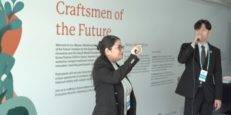 Artesanos del futuro: la iniciativa de Gaudí World Foundation que ha inspirado a más de 100 familias en Seoul