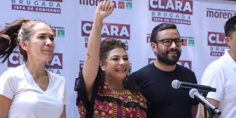 Clara Brugada pone el ejemplo