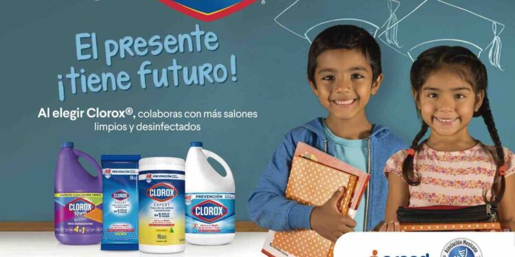 En este regreso a clases, CLOROX® dona más de 50 mil de sus productos a escuelas públicas de México