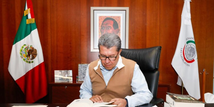 Ricardo Monreal lleva prisa por aprobar reforma al Poder Judicial