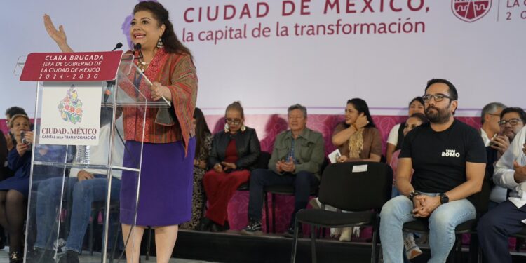 Clara Brugada se compromete a combatir la inseguridad en Miguel Hidalgo