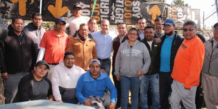 Van contra extorsionadores de agua en Cuajimalpa