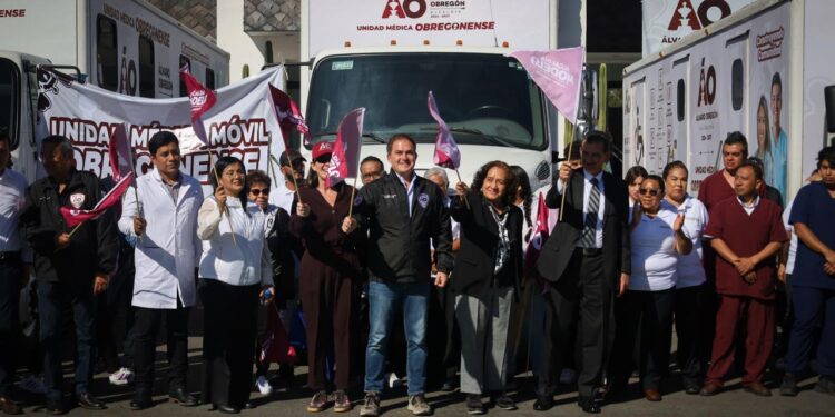 Unidades Médicas ‘Obregonenses’ salen a las calles