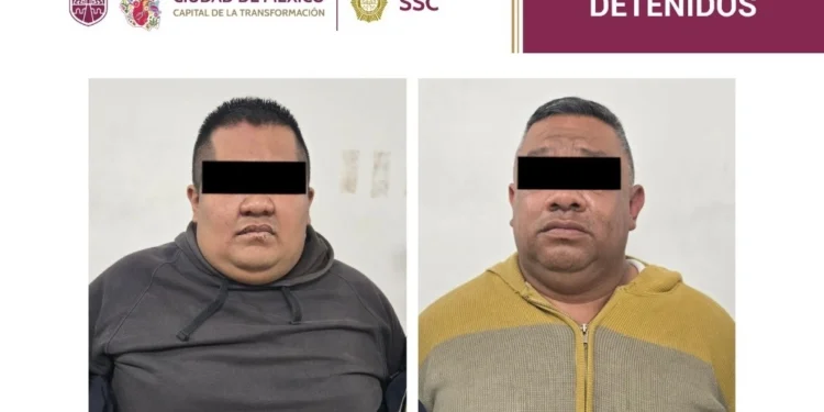 Detienen a dos presuntos homicidas en Iztacalco