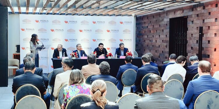 Inauguran la XL Asamblea General de PIGNUS en Monte de Piedad