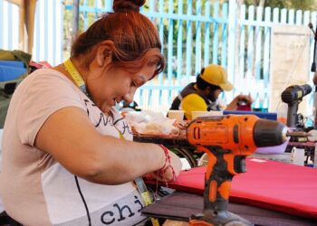 Con «Enchúlame la silla», Coyoacán y Club Rotary apoyan a personas con discapacidad