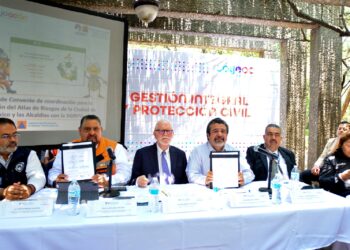 Firma Coyoacán convenio para integrar Atlas de Riesgos de la CDMX