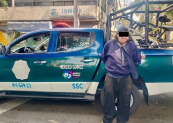 Limpia de franeleros en la Benito Juárez