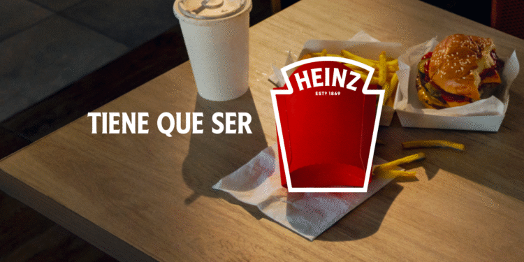 HEINZ revela la similitud entre las cajas de papas fritas y su icónico logotipo Keystone
