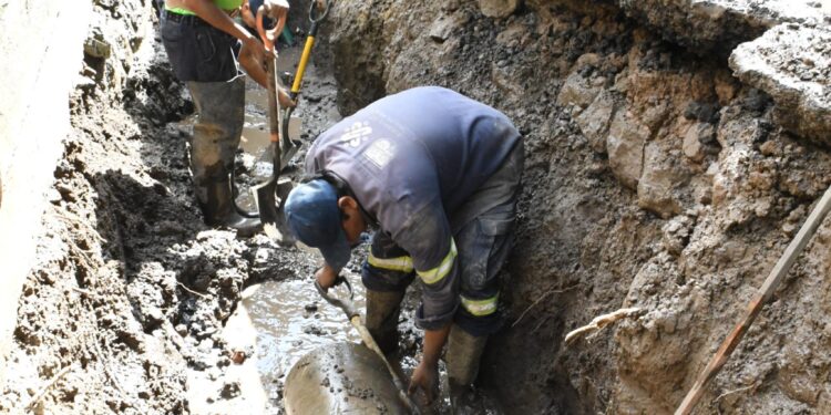 Sustituirán 90 metros de tubería en la colonia Portales