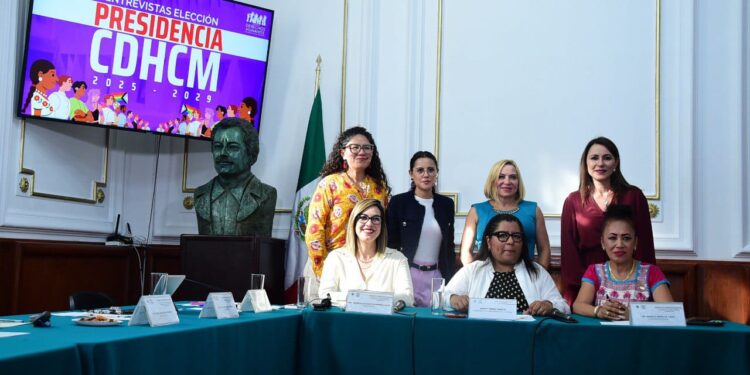 Aspirantes a la CDHCM defienden agendas con enfoque social y territorial
