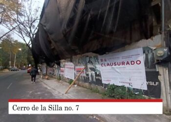 Clausura Coyoacán obras ilegales