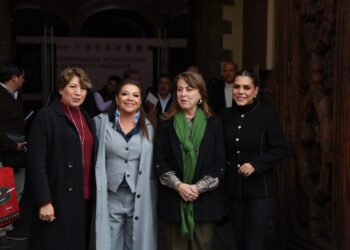 CDMX y estados del centro del país anuncian frente interestatal contra el robo de vehículos y la extorsión