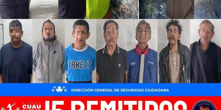 Remiten a 50 ‘franeleros’ en una semana en Cuauhtémoc