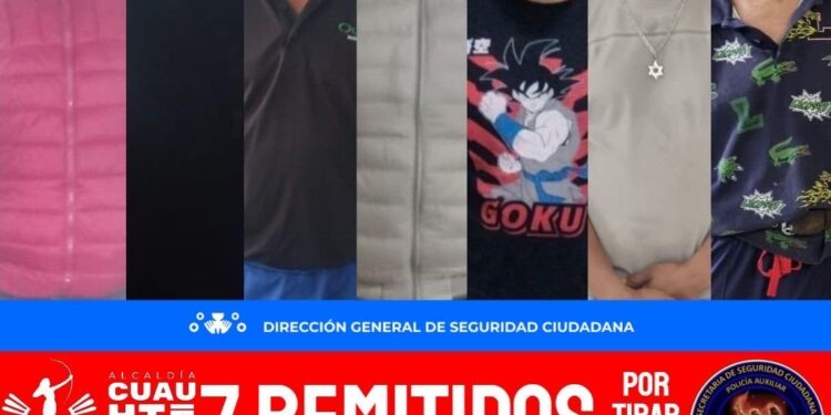 Detienen a 246 personas por tirar basura en calles de Cuauhtémoc durante 2025